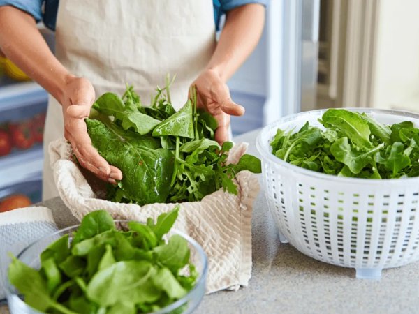 L’astuce de grand-mère qui garde votre salade fraîche et croquante deux fois plus longtemps au frigo