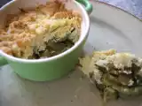 Recette Crumble de courgettes au saint moret