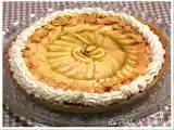 Recette Tarte aux pommes sur caramel au beurre salé parfumé à l'orange