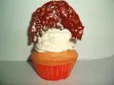 Recette Cupcakes coeur chocolat et tuiles de carambar
