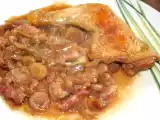 Recette Cuisse de poulet confite à la bière et aux chicons