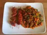 Recette Gajar matar (inde)