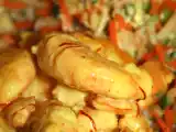 Recette Gambas à la sauce safran