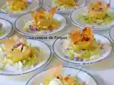 Recette Brick au poireau parfumé au fromage de chèvre