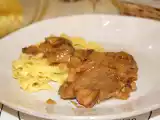 Recette Filet mignon au cidre & lardons