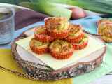 Recette Muffins à la fondue de poireaux