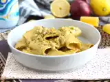 Recette Pâtes avec une super sauce thon, pistaches et citron