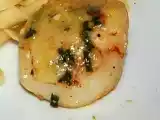 Recette Saint jacques roties aux herbes et au parmesan et ses pâtes fraîches maison