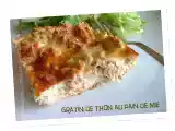 Recette Gratin de thon au pain de mie