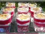 Recette Verrines apéritives aux betteraves, chèvre frais et noisette