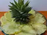Recette Carpaccio d'ananas