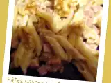 Recette Pâtes sauce noix et gorgonzola