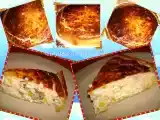 Recette Tarte au fromage blanc, poireaux et anchois