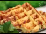 Recette Gaufres de pommes de terre au comté ( gaufres salées)
