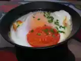 Recette Oeufs en cocotte, serrano champignons