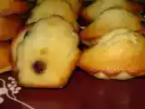 Recette Madeleine (sans beurre) à la crème de coco et aux pépites de chocolat