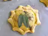 Recette Petites brioches garnies avec asperges et fromage de chèvre, de julia child