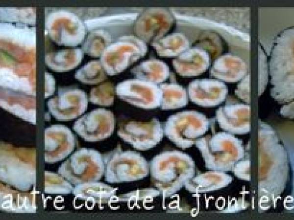 MAKIS AU SAUMON ET AU CONCOMBRE - Préparation etape 4