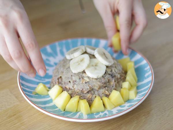 Bowl Cake à la banane - Préparation etape 4