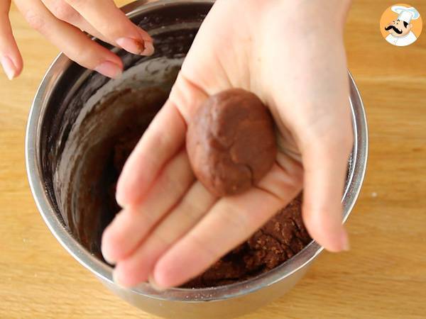 Petits biscuits au Nutella - Préparation etape 2