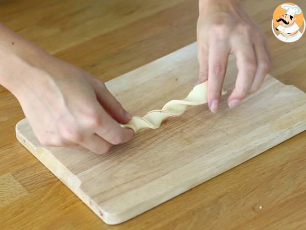 Torsades feuilletées au sésame - Préparation etape 3