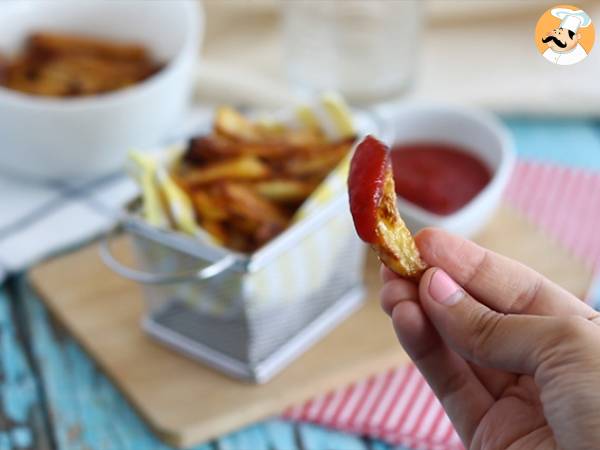 Frites au four croustillantes - Préparation etape 4