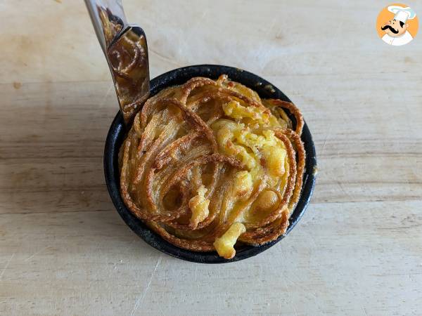 Frittata de pâtes au Air Fryer - Préparation etape 7