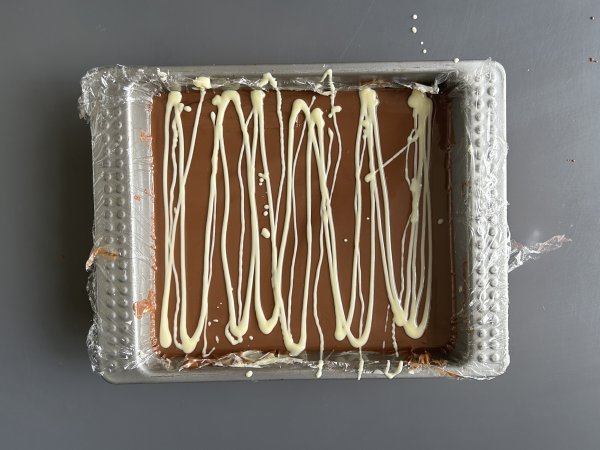 Rkhama, la friandise marocaine aux cacahuètes et au chocolat qui ne nécessite pas de four - Préparation etape 7