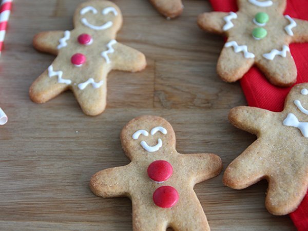 Recette Biscuits sablés bonshommes - gingerbread men